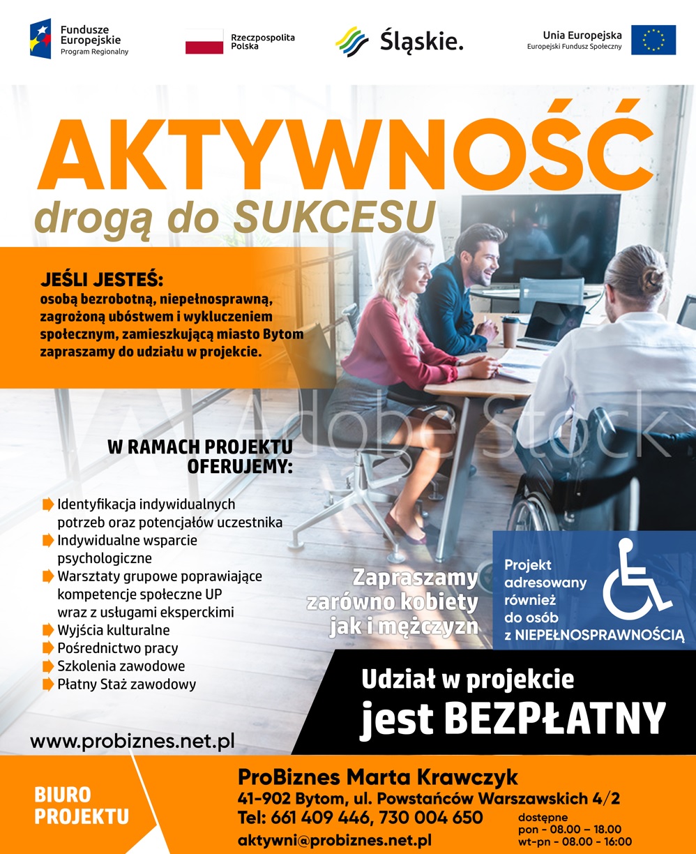 Aktywność drogą do sukcesu